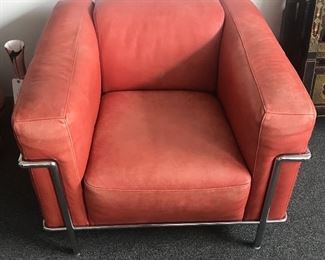 Leather and Crome chair. Do comfortable you won’t want to get out of it!