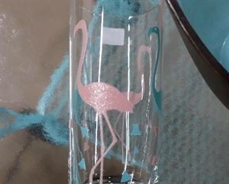 Mid century water glasses