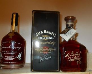 Signed Single Barrel 2003 unopened, not pictured .BARREL HOUSE #1 1994 IN WOOD BOX, more not pictured