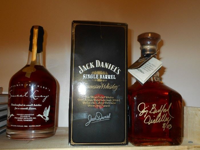 Signed  Single Barrel 2003 unopened, not pictured .BARREL HOUSE #1  1994 IN WOOD BOX, more not pictured