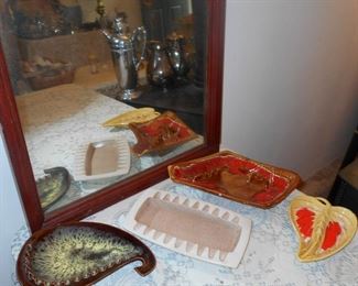 More pottery and mirror