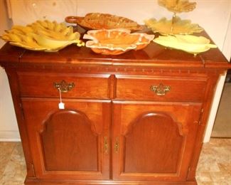 Nice cherry server, more pottery