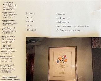 Picasso - Le Bouquet