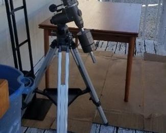 Celestron telescope with all attachments 