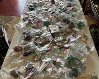 Lots of jewelry. WILL BE ADDED ON SUNDAY SALE ONLY