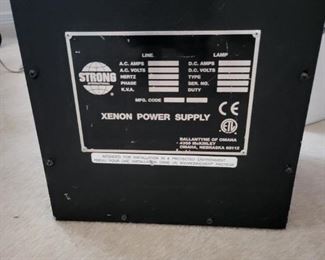 STRONG XENON SWITCHING POWER SUPPLY