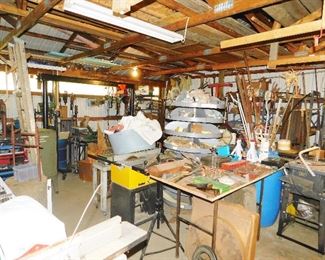 View of Back of Pole Barn