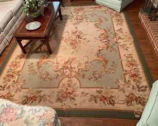 handmade needlepoint rug