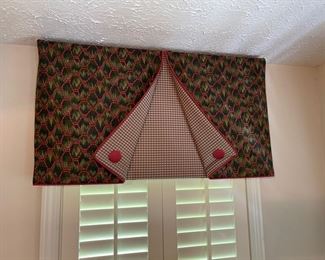 beautiful window treatments throughout the home