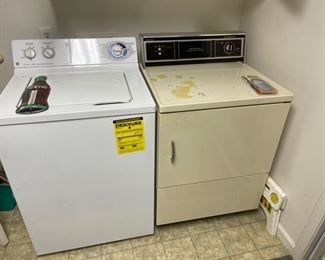 GE washer & dryer