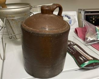 Georgia Pottery: J.L. Smith whiskey jug