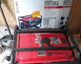 Predator 6500 watt portable  generator 
