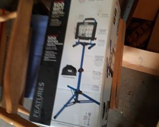 500 watt with stand work light