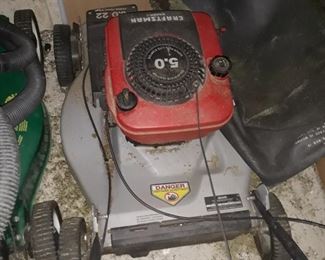 5.0 Craftsman  self propelled lawn mower 