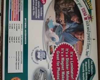 Brother LX-570 
Laminate maker
Sticker maker