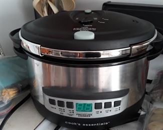 Programmable  pressure cooker , browns as well