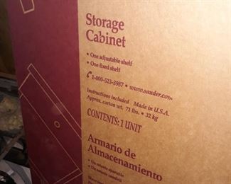 Storage cabinet  new in the box