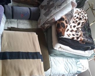 Wook blankets .   Fleece throws