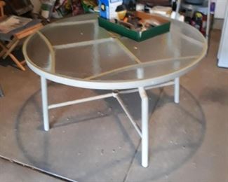 Patio dining  table with