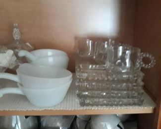 Snack sets  in glass