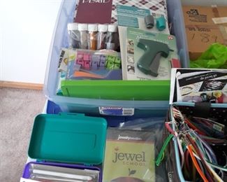 Craft making related  items 
Jewelry 