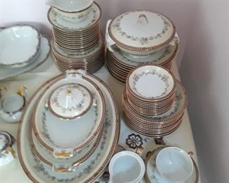 Mieto fine china set , made in Occupied Japan.   Service for 12