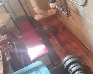 Basic Barbell bench set