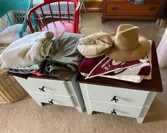 Two different nightstands