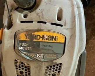 Lawn mower, works well