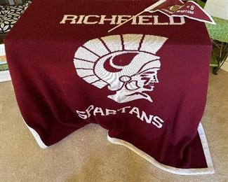 Richfield Spartans blanket