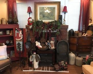 Southern pottery & Christmas