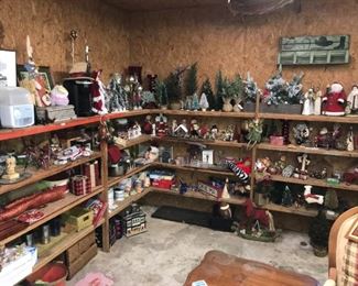 Holiday in the garage!