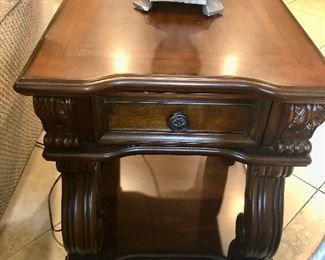 End table with drawer