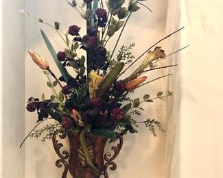 Pair of tall custom arrangements 