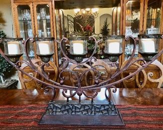 Majestic 45" metal candelabra 