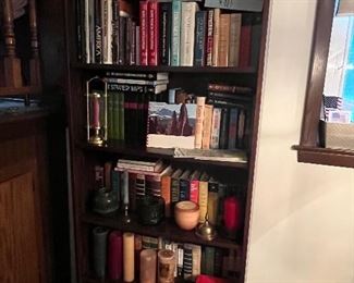 Books and bookcase