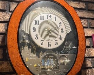 Small World musical wall clock