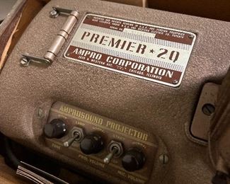 Premier 20 Ampro  movie 16 mm  movie projector 