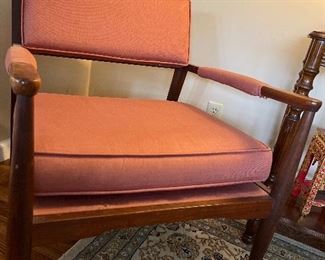 Mid Century chair no brand name but great style and comfortable 