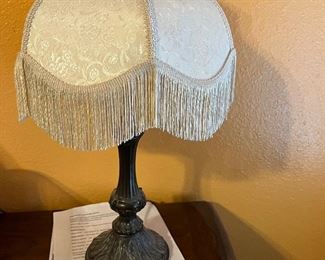 fringed lamp