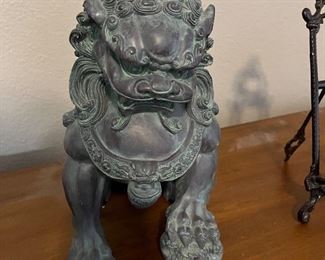 Chinese lion figurine