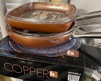 copper pans