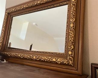framed mirror