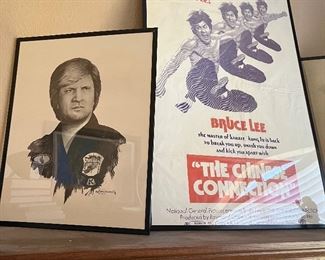 Martial arts posters, Bruce Lee Chinese Connection