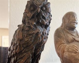 carved owl