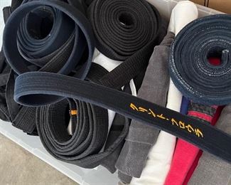 martial arts belts