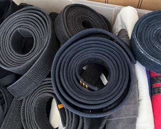 martial arts belts