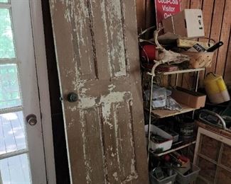 Vintage Heavy Door