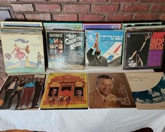Vinyl Records (Mixture 70's, Gospel, Country)