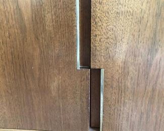 Retro Furniture with Stylized Brass Hardware